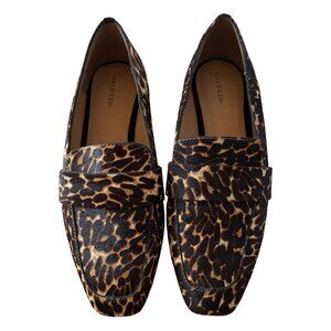 Trending Halogen Lucy Leopard Calf Hair Loafer - Sz. 7.5 - NWOT
